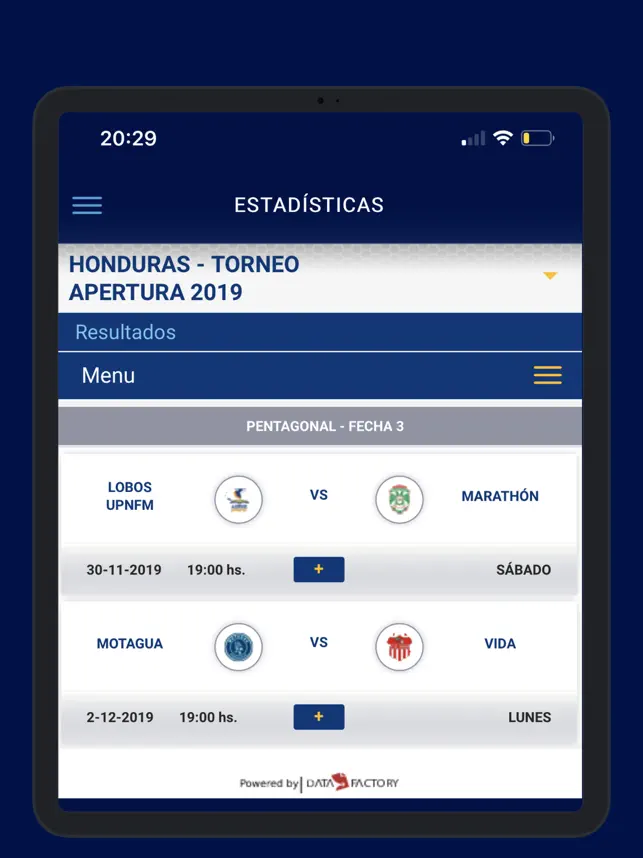 Captura de Pantalla 3 Tigo Sports Honduras iphone