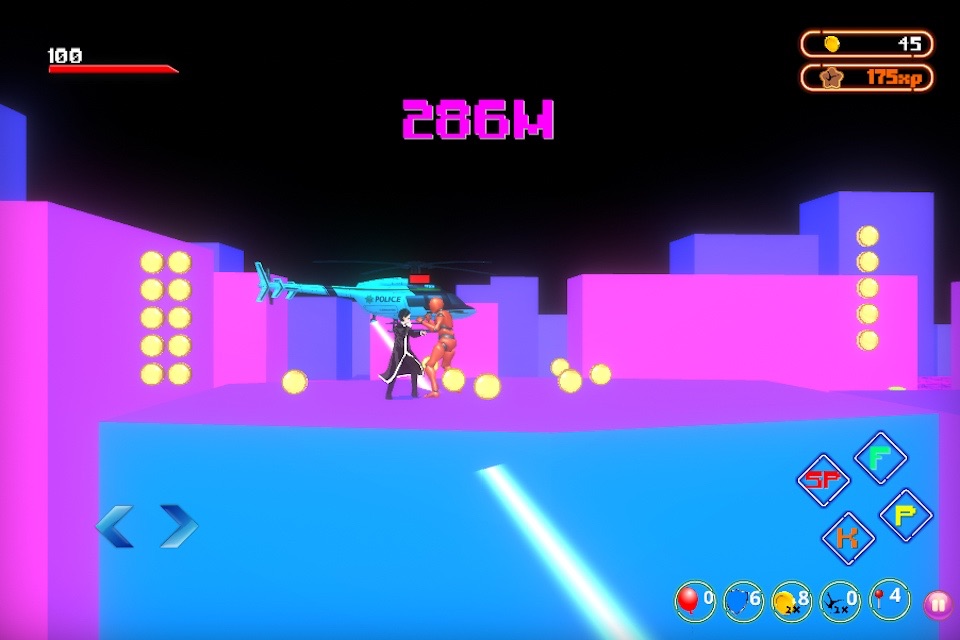 Parkour Run Bart's Freestyle screenshot 3