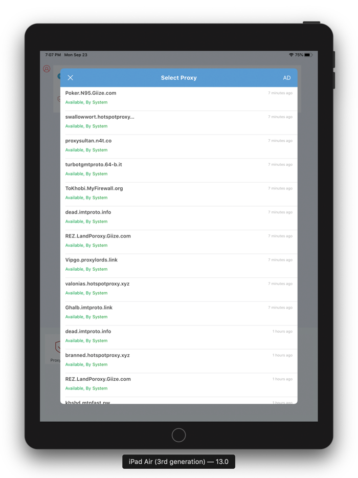 Proxyom - Proxy for Telegram