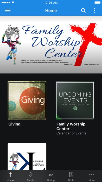 How to cancel & delete SF Family Worship Center from iphone & ipad 1