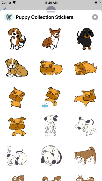 Puppy Collection Stickers