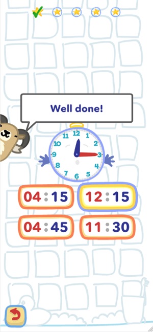 Tell the Time with Bubbimals(圖2)-速報App