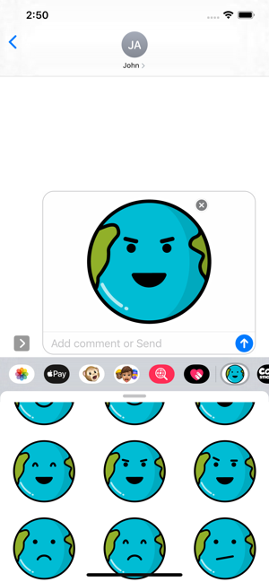 Planet Earth Stickers