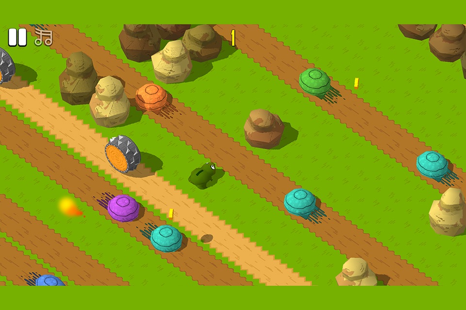 Original 3D Road Crossing screenshot 3