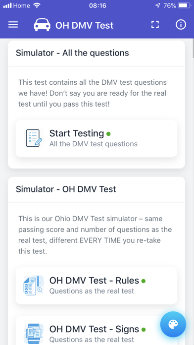 OH DMV Test screenshot 3
