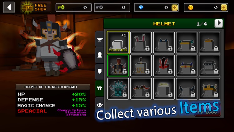 Pixel Blade - 3D Action Rpg screenshot-4