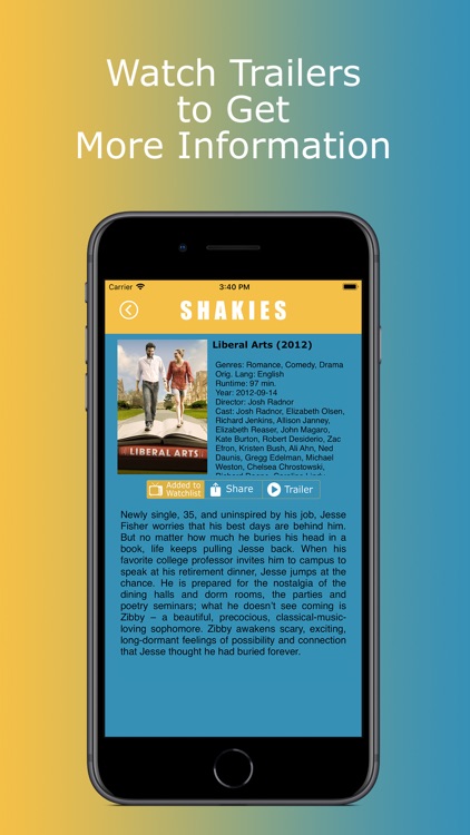 Shakies: Shake for Movies