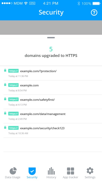 My Data Manager VPN Security screenshot-3