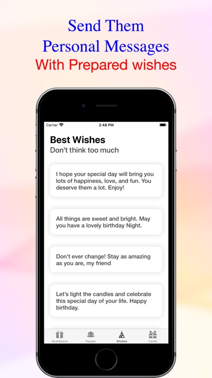 Happy Birthday! Wishes & Cards screenshot-3