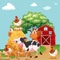 This is an app for kids about farms