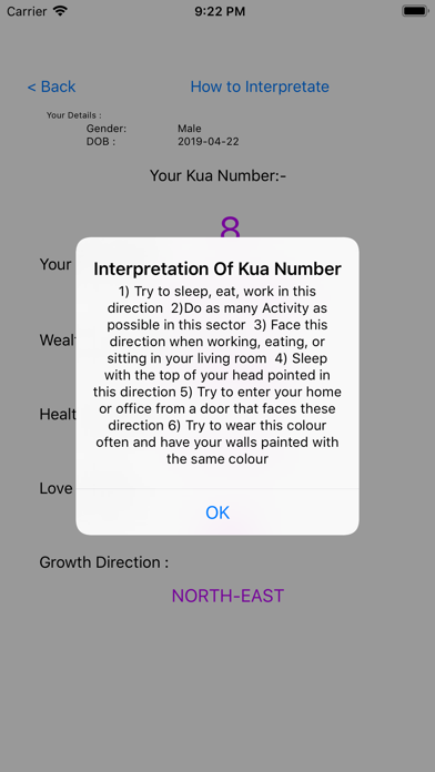 Kua Number Calculator Pro screenshot 3