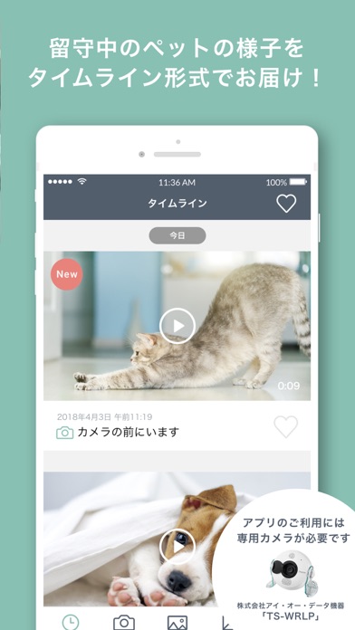 ペットみるん - ペット見守りカメラ アプリのおすすめ画像3