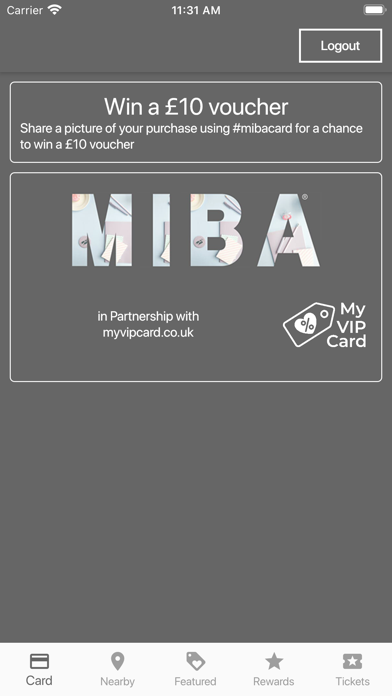 MIBA Card screenshot 3