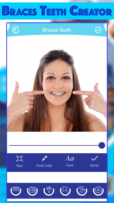 How to cancel & delete Braces Teeth Photo Creator from iphone & ipad 1