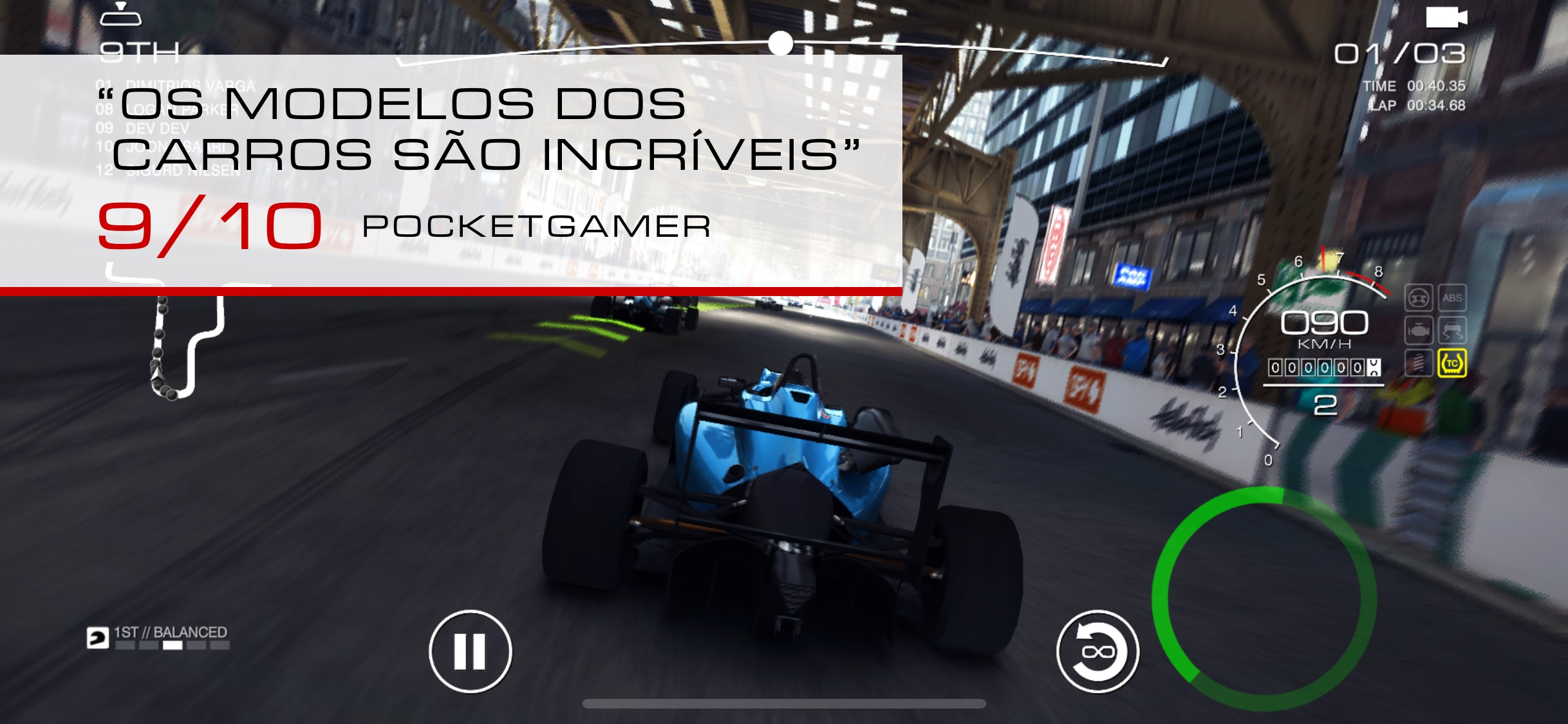 Screenshot do app GRID™ Autosport