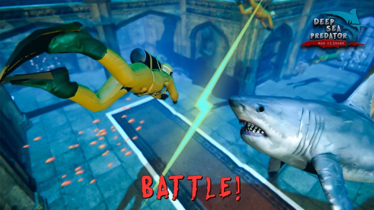 Deep Sea Predator-Man Vs Shark screenshot-3