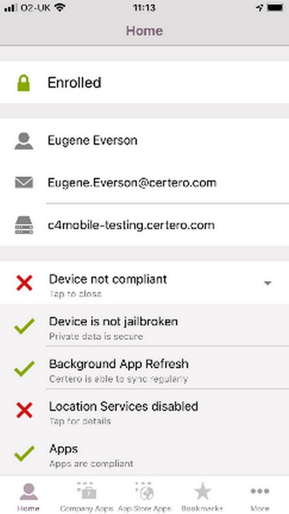 Certero for Mobile