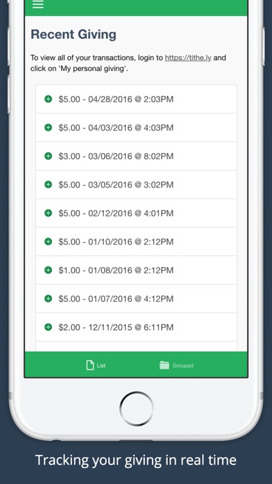 How to cancel & delete Tithe.ly from iphone & ipad 3