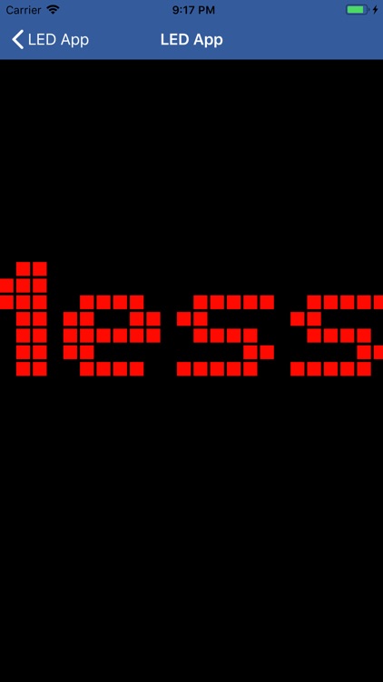 LED Message Display App