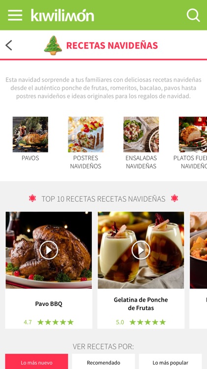 Recetas Kiwilimón