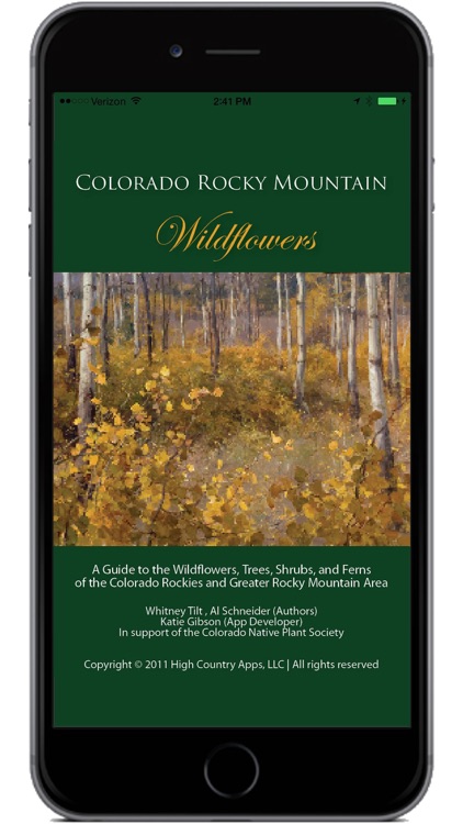 Colorado Rocky Mtn Wildflowers screenshot-0