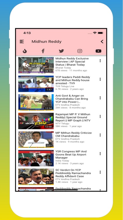 Peddireddy Midhun Official App