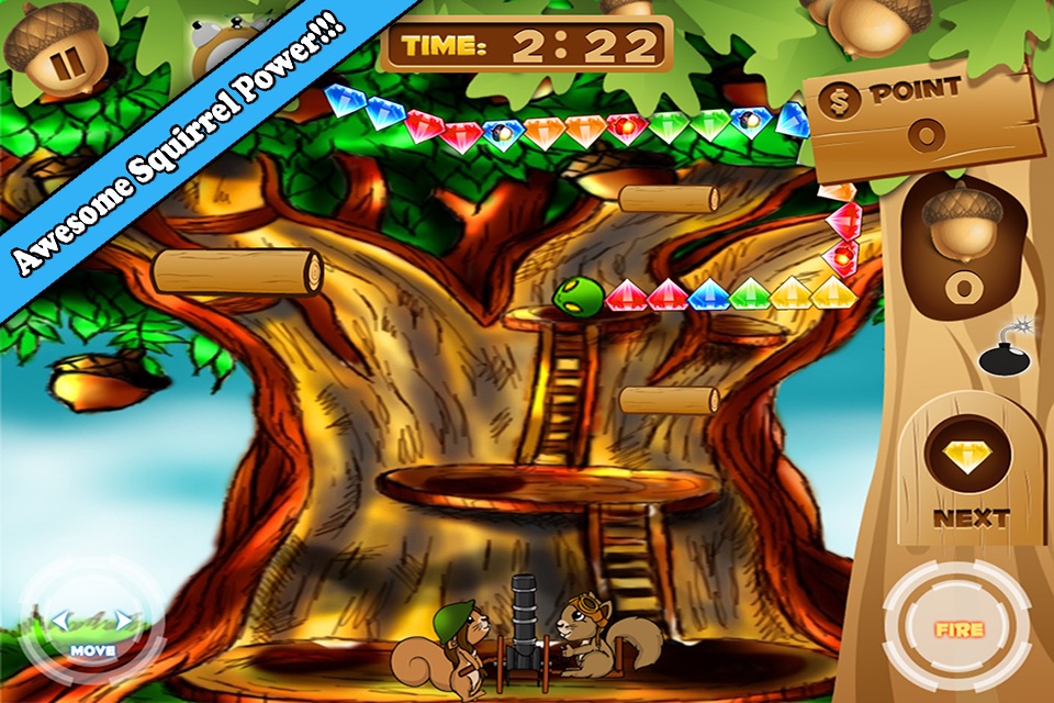 Squirrels & Jewels screenshot 2