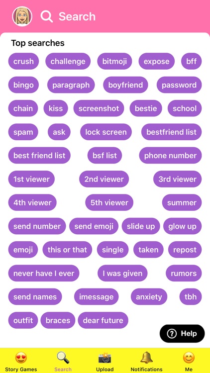 Slide Up - Games for Snapchat! screenshot-7