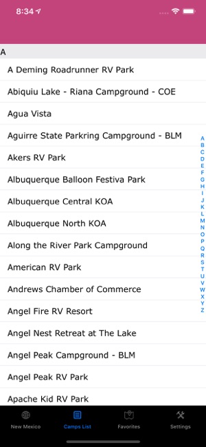 New Mexico – Camps & RV Parks(圖3)-速報App