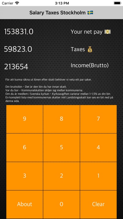 Net & Tax Calculator