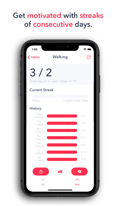 Quitter - Daily Habit Tracker screenshot 4