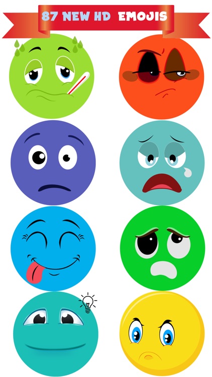 Big Emojis - Funny Stickers