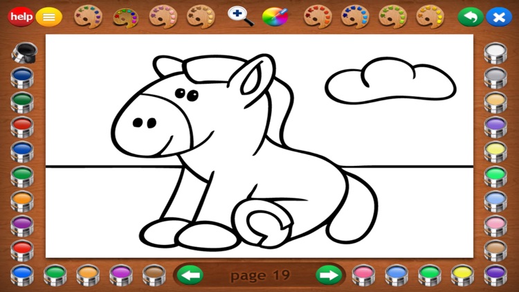 Coloring Book Baby Animals