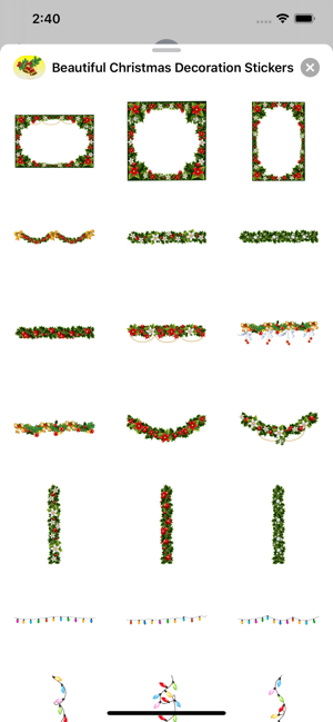 Beautiful Christmas Stickers(圖3)-速報App