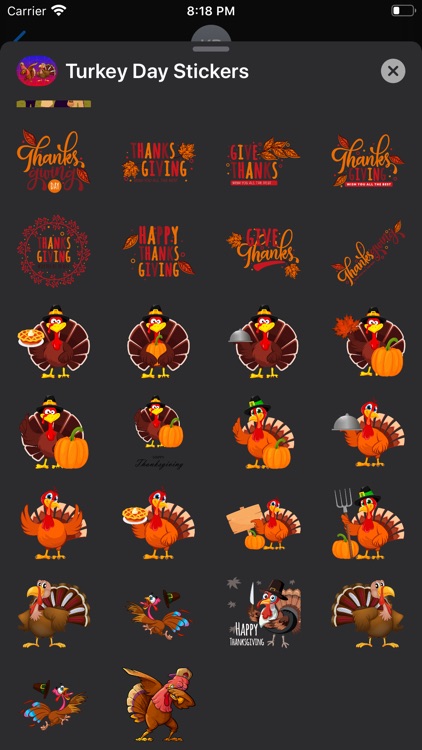 Turkey Day Stickers screenshot-7