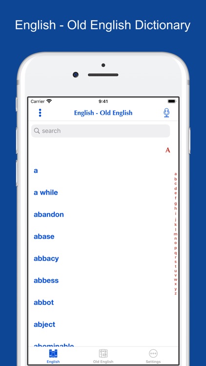English-Old English Dictionary screenshot-0