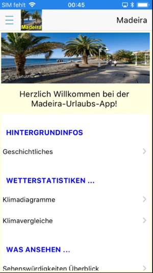 Madeira Urlaubs App(圖1)-速報App