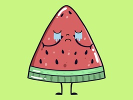 We would like to introduce watermelon say stickers for iMessage, It is amazing collection stickers in iPhone and iPad to Chat funny with friends