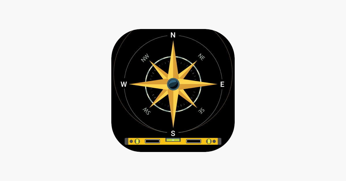 ‎Digital Compass & Spirit Level