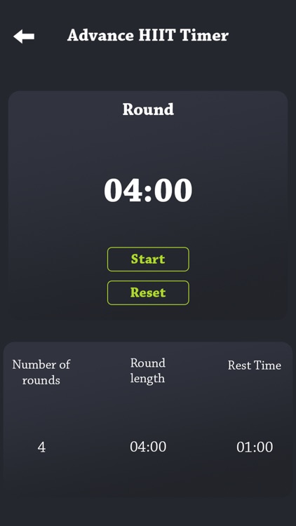 Boxing Round Interval Timer