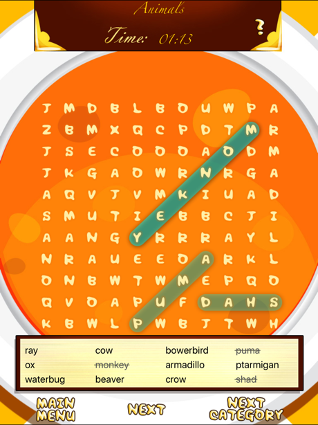 Cheats for Ultimate Word Search Go