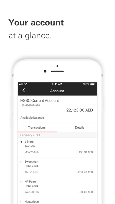 HSBC UAE screenshot 4