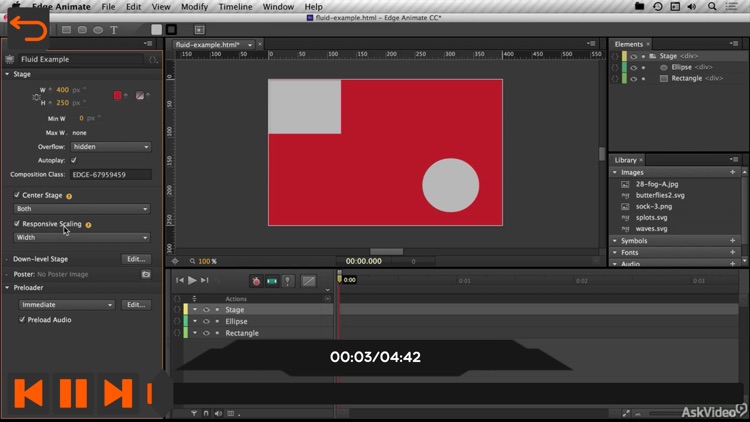 Adv Course For Edge Animate screenshot-3