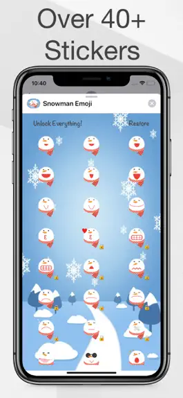 Game screenshot Snowman Stickers. hack