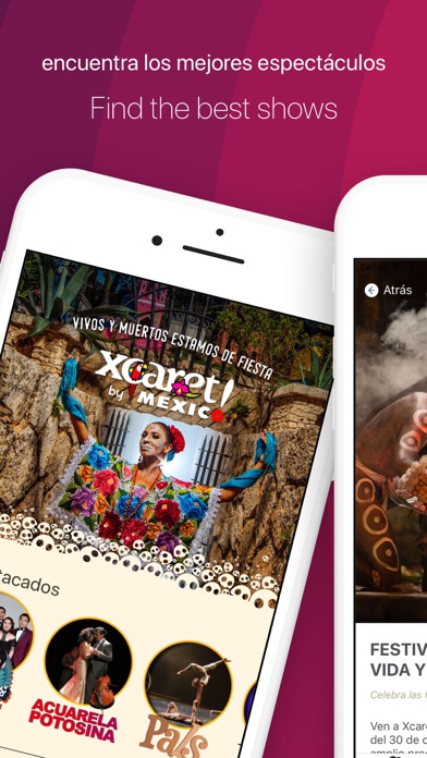 Xcaret Events screenshot 2