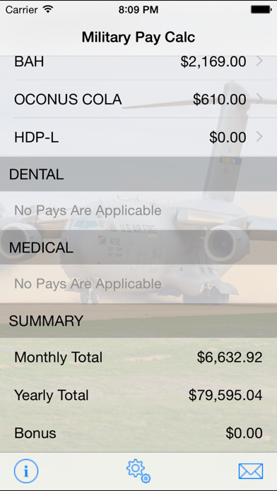 How to cancel & delete Military Pay Calc from iphone & ipad 2