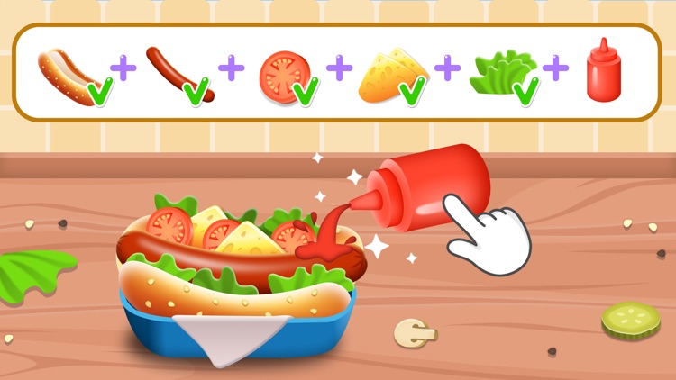 Hot Dog - Cooking Kids Games by Educational Games for Kids and Toddlers ...