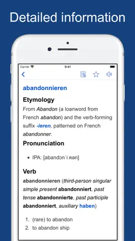 Game screenshot German Etymology Dictionary apk