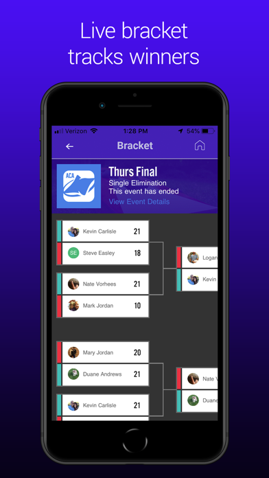 ACA Cornhole Tournament App screenshot 4
