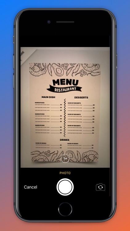 SAPore QR Digital Menu